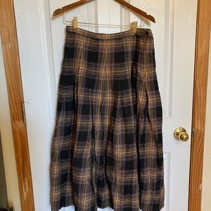 Pendleton Wool Plaid Mid length skirt